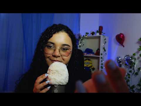 ASMR SONS DE BOCA COM TOQUE NA TELA l KISS l PALAVRA DE AFIMAÇÃO l TAPPING....