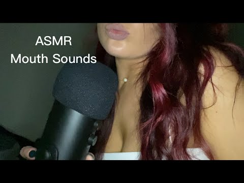 ASMR Blue Yeti Mouth Sounds, Hans Movements, Kisses, Lens Tapping, Mic Scratching