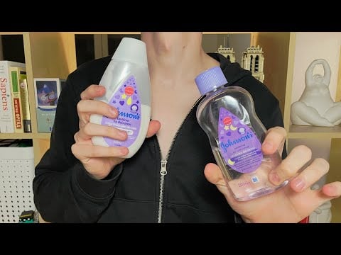 ASMR Hand Sounds with Baby Oil & Lotion
