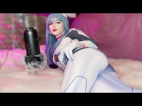 ♡ ASMR Scratching Fabric | Ayanami Rei Cosplay ♡