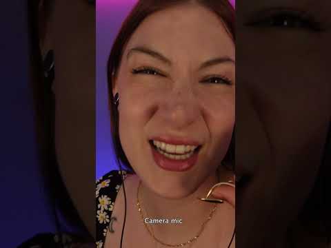 🎙️ mic or lofi (📸 camera mic)? #asmr