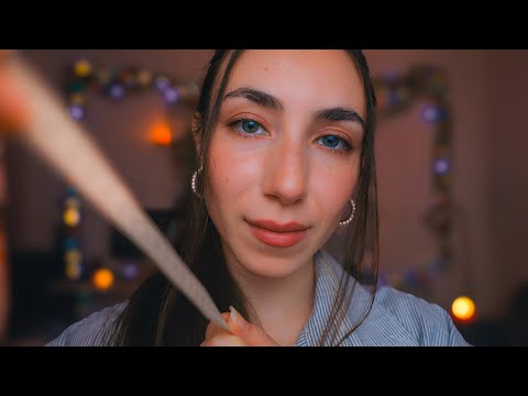 Up Close ASMR on Your Eyes and Face for Your Sleeping and Anxiety Relief 😴