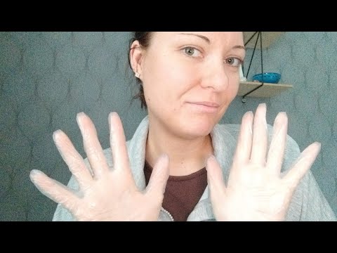 ASMR- Olika ljud med plasthandskar