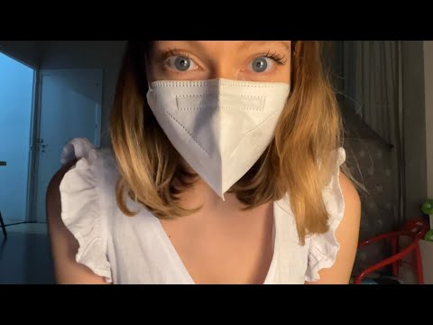 ASMR- Roleplay- Cranial nerve exam in portuguese 🇧🇷🇵🇹😴💕asmr caseiro