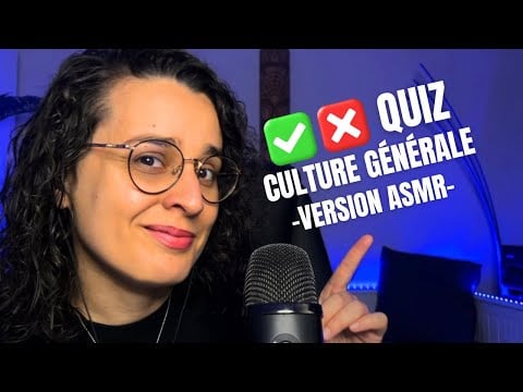 ASMR | TEST DE CULTURE GÉNÉRALE (20 Questions) 🎓