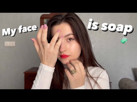Asmr my face is soap 🧼