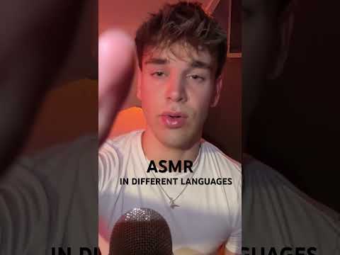 ASMR Did You Hear Your Language?🫣❤️ #asmr #relax #asmrforsleep