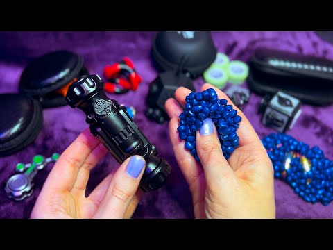 ASMR Trying Fidgets for Adults (Whispered)