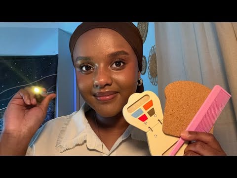 ASMR Eyes Open & Eyes Closed Triggers For Relaxation