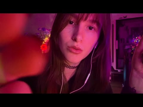 ASMR Upclose Mouth Sounds (and some more chaotic hand movements)