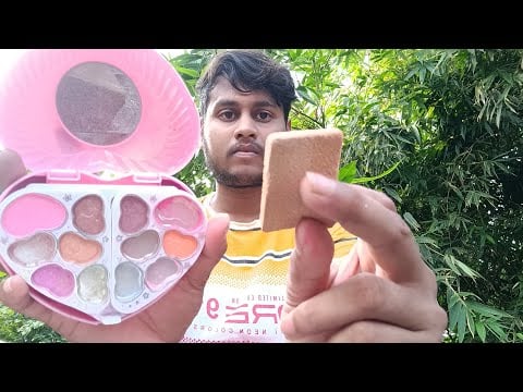 ASMR Fast Doing Your Makeup 💄💅🏻 OUTDOOR