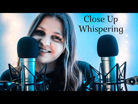 ASMR FRANÇAIS│Very Close Up Whispering (chuchotement très proche du micro)