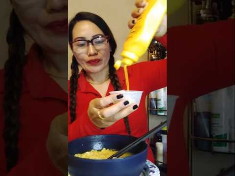RAMEN WITH MUSTARD EATING CHALLENGE #everyone #shortsfeed #mukbang #food #eating