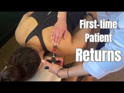 Patient Returns for a Follow-Up Visit | Soft Spoken Chiropractic ASMR