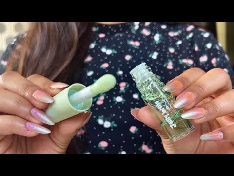 [ASMR] 1 minute makeup application💚