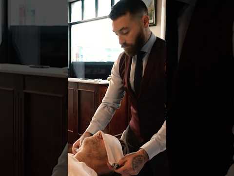 Wow! ✨7 MILLION VIEWS✨ On This Unrushed Relaxing Hot Towel Shave At Tom Winters Barbers | Cork 🇮🇪