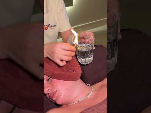 ASMR: Chinese Therapy, Back Scraping Gua Sha Massage and Ear Candling