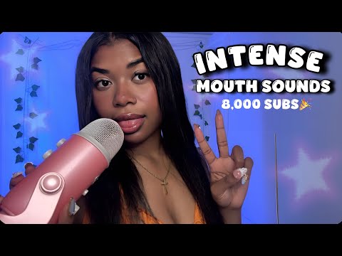 ASMR | 8 Mouth Sound Triggers for SEVERE Tingles👄 (8,000 Subscribers Special 🎉)