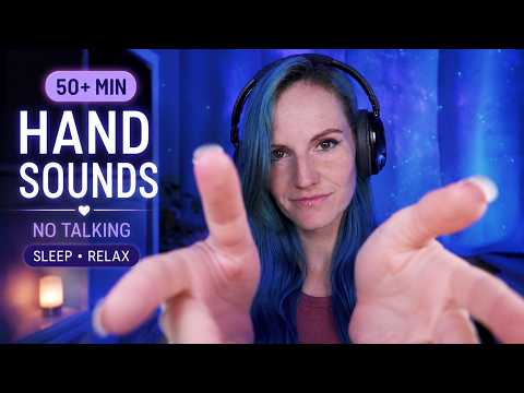 ASMR | 50+ Minutes of Hand Sounds for Sleep (NO TALKING) | Background ASMR for Relaxing