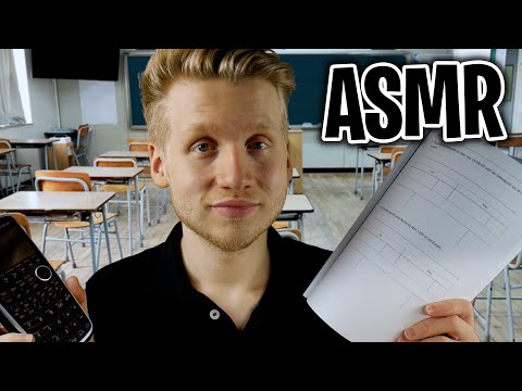 ASMR | Streber spricht mit dem coolen Mitschüler (Du!)! (Roleplay)