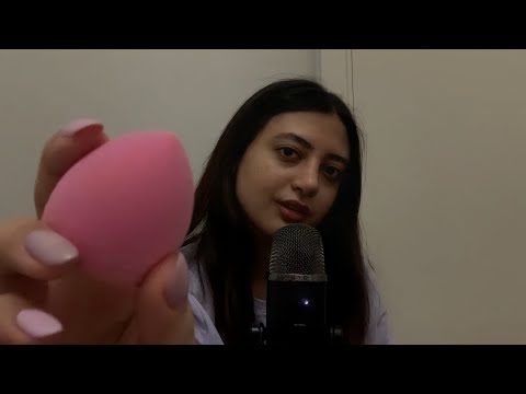 EŞYALARI ANLATARAK MAKYAJINI YAPIYORUM 💄 | TÜRKÇE ASMR