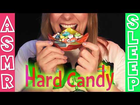 Premium Hard Candy Sounds 😁 ASMR Bonbons Eating | Soothing & Relaxing /w teeth clicking & breathing