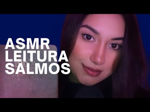 ASMR BÍBLICO | LEITURA DE SALMOS - Durma em 20 minutos ouvindo a palavra de Deus. ✨