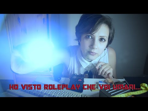 Roleplay Visita: Sei un Replicante? 🐱‍💻🤖 [ASMR ITA]