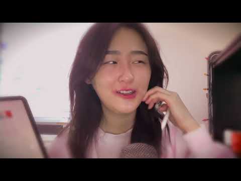 ASMR📔books I've read + reading + will read ft. cat, yogurt vanquishing & audible whispers