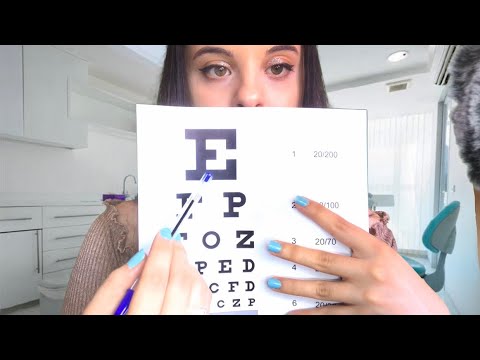 ✨ ASMR Examen rápido de la VISTA en un día LLUVIOSO ✨