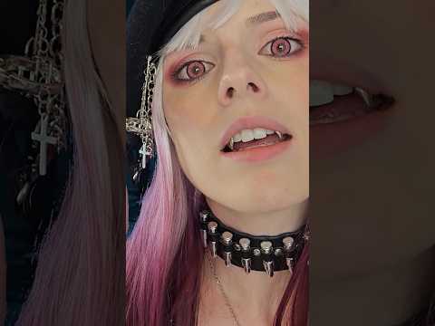 full vid on page🧛‍♀️#asmr #asmrroleplay #vampire #pov #Acting  #roleplay #vampires