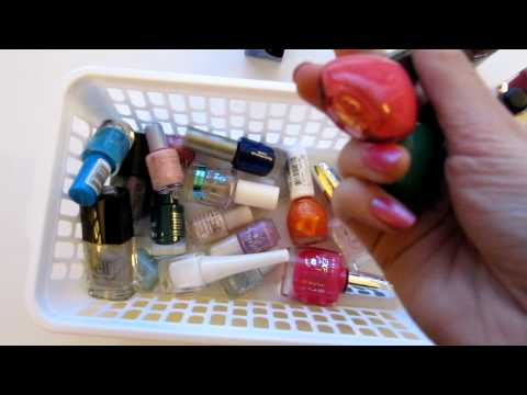 #6 Show and tell of my nail polish stash *soft spoken*