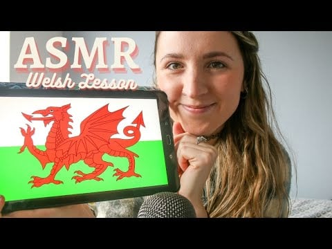 ASMR // Learn Welsh With Me! 🏴󠁧󠁢󠁷󠁬󠁳󠁿