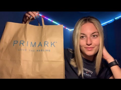 HAUL SHOPPING 🛍️ Primark, Mango, Havaianas (show and tell asmr ita) || Luvilè ASMR