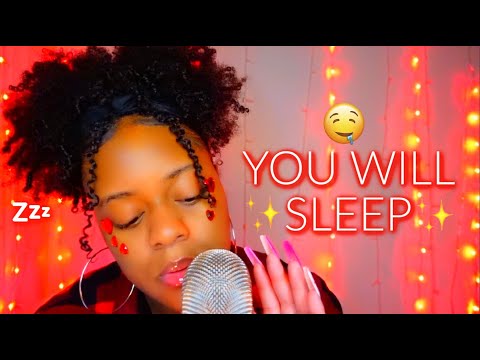 ASMR ✨YOU WILL SLEEP TO THESE TINGLY TRIGGER WORDS❤️✨🤤 (SLEEP & TINGLES GUARANTEED 💤)