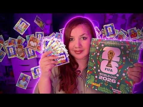 ASMR | Abriendo 700 ESTAMPAS del ÁLBUM PANINI MUNDIAL 2026 | EP #3