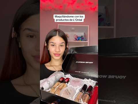 Maquillándome con los productos de L’Oreal