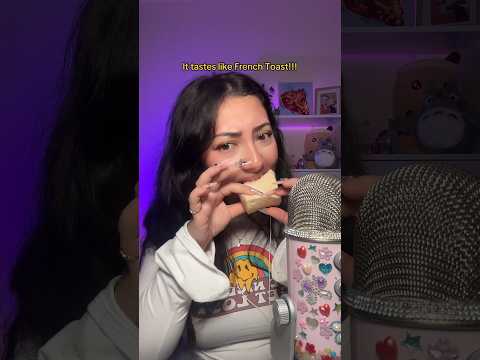 Silent review of the maple cinnamon pancake marshmallows from @themarshmallowco 🤤 #ASMR