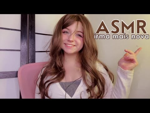 Sua irmã mais nova cuidando de você 💕 ASMR ROLEPLAY