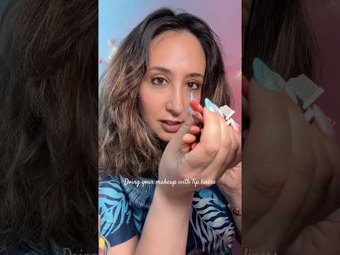 ASMR Doing your makeup with Lip Pencils #asmr #makeup #shorts #lips #relaxing #fyp #ronatona