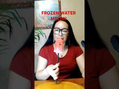 FROZEN WATER MELON#subscribers #america #denver #shortvideo #shortsfeed #shortviral #millionviews