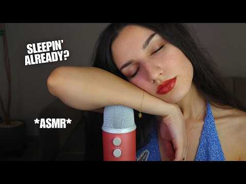 *asmr* hypnotic breathy whispering & sleep instructions