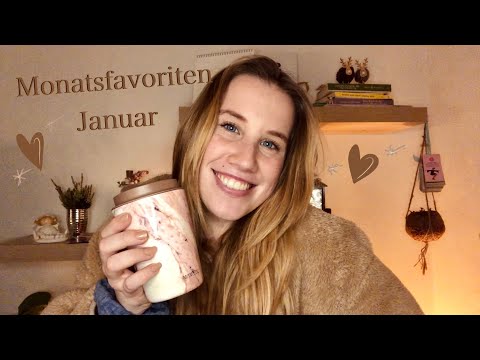 Monatsfavoriten im Januar '22 🥰💖 | German ASMR | Tapping, Rambling, Liquid Sounds..