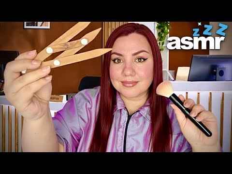 ASMR The Most Detailed Beauty Salon: Brows, Facial, Makeup… and MORE Roleplay