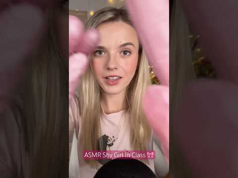 #asmr Shy Girl In Class Roleplay 🫶💘 #asmrsounds #roleplay #asmrvideo #asmrcommunity #relax