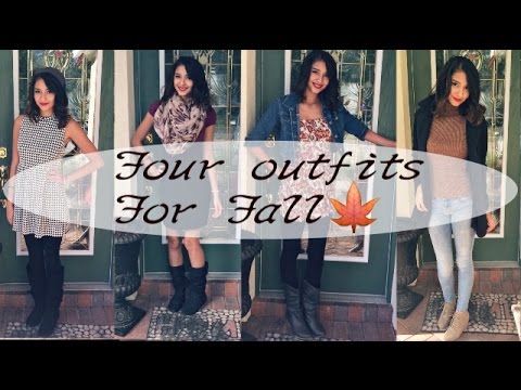 Four cute outfits inspired for fall 🍂❤️