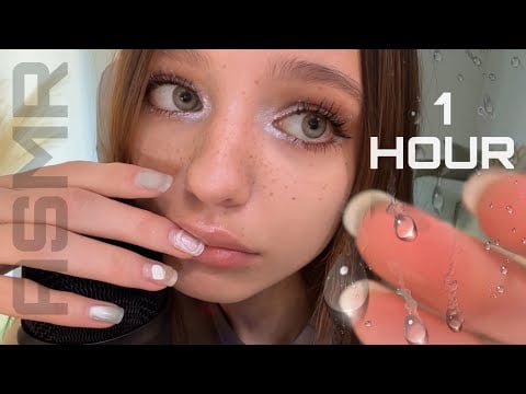 ASMR ☆ 1 Hour Spit Painting Compilation