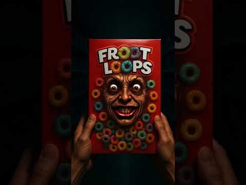 Cereal Killer.... #asmr #horror #creepy #cereal