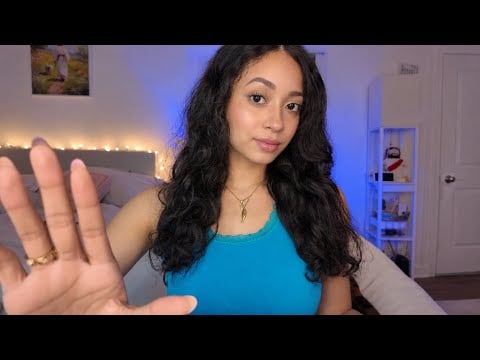 ASMR Extremely Clicky Ramble 🤌 Hand Movements,  & Whispers 