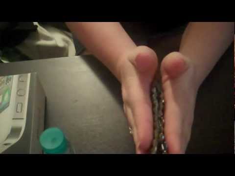 ASMR sounds 24 - Unboxing my iPhone, plastic tapping, hat scratching, bracelet...